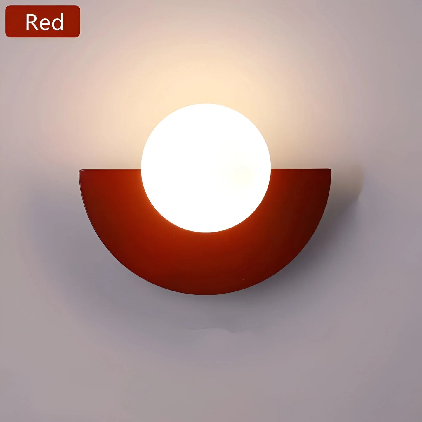 Modern Semicircle LED Wall Light