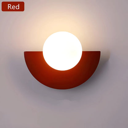 Modern Semicircle LED Wall Light