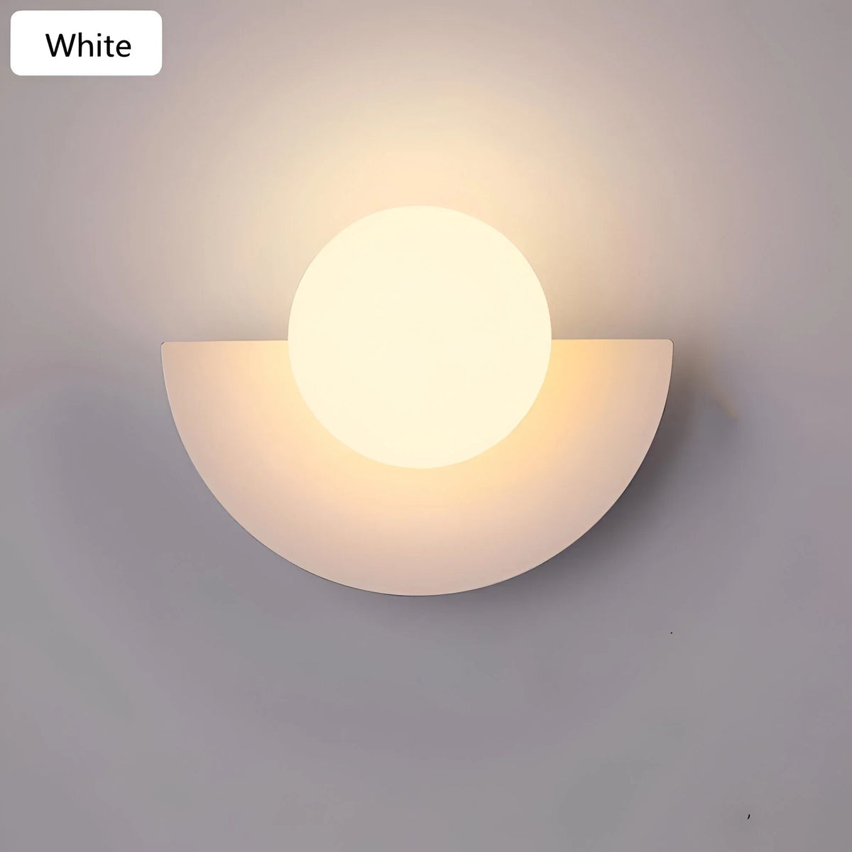 Modern Semicircle LED Wall Light