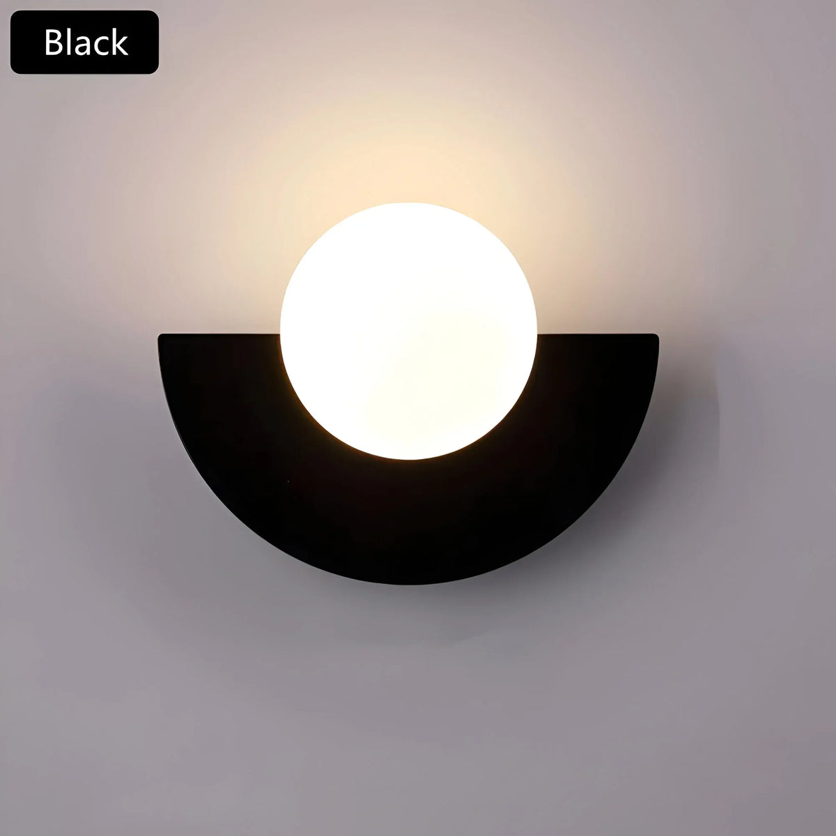 Modern Semicircle LED Wall Light