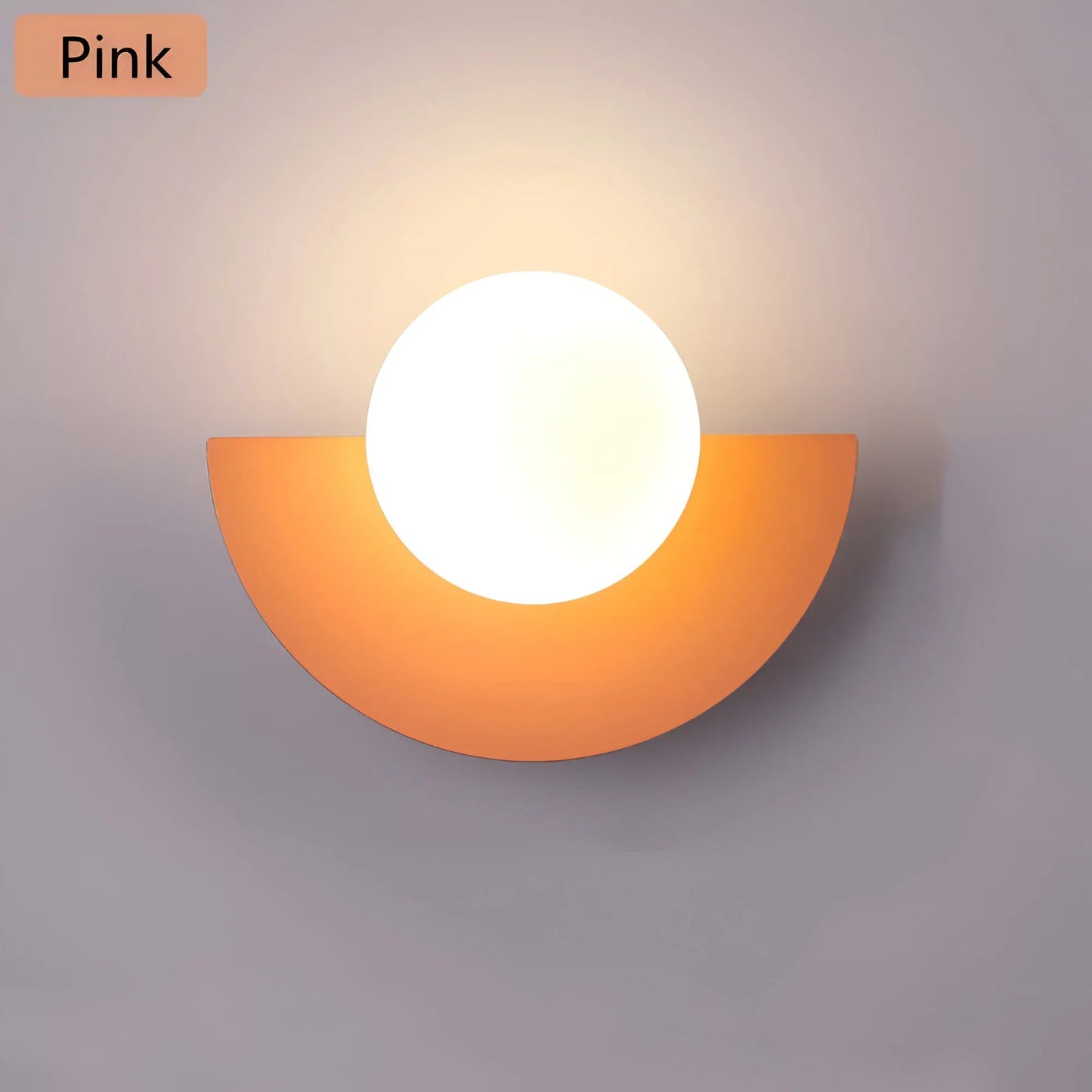 Modern Semicircle LED Wall Light
