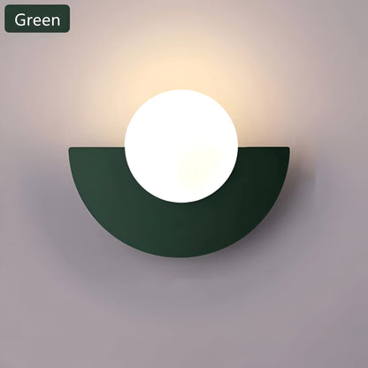 Modern Semicircle LED Wall Light