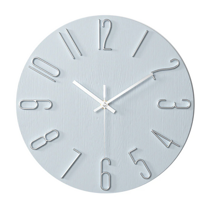 Modern Silent Quartz Wall Clock Minimalist Home Decor