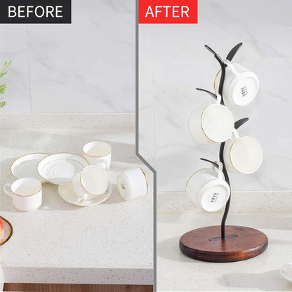 Modern Tree Style Mug Holder Rack