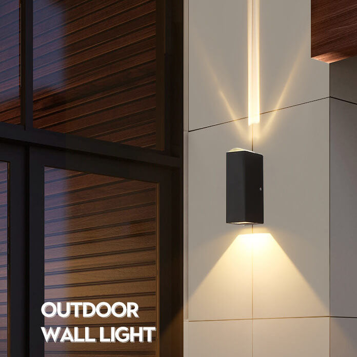 Modern Waterproof LED Up Down Wall Light