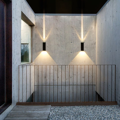 Modern Waterproof LED Up Down Wall Light
