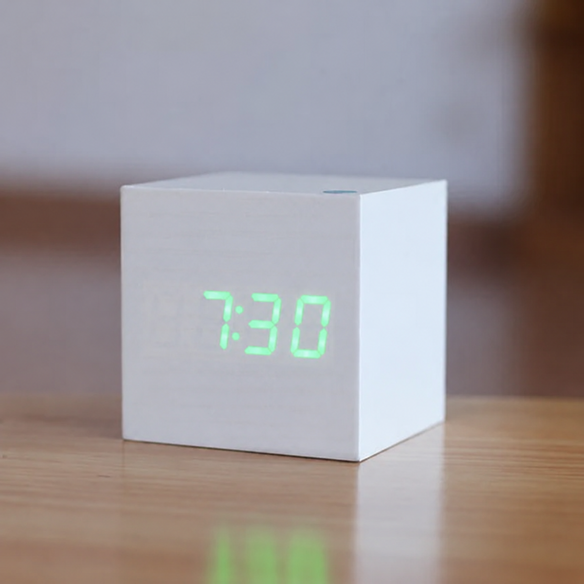 Modern Wooden Digital LED Alarm Clock