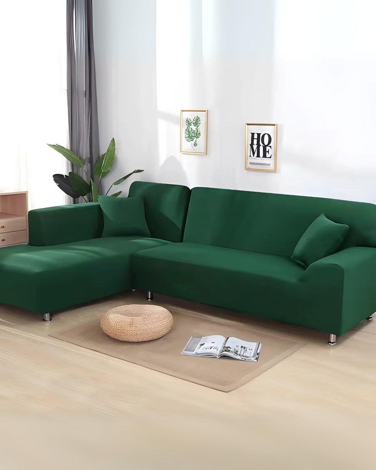 Modular Stretch Sofa Cover Elastic Sectional Couch Protector
