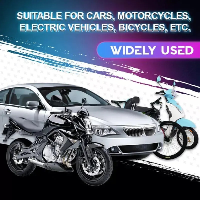 Motion Activated LED Valve Lights for Bicycles and Motorcycles