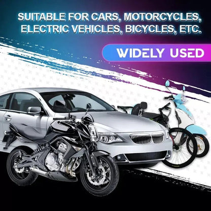 Motion Activated LED Valve Lights for Bicycles and Motorcycles