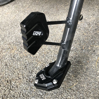 Motorcycle Kickstand Extension Pad Aluminum Side Stand Plate