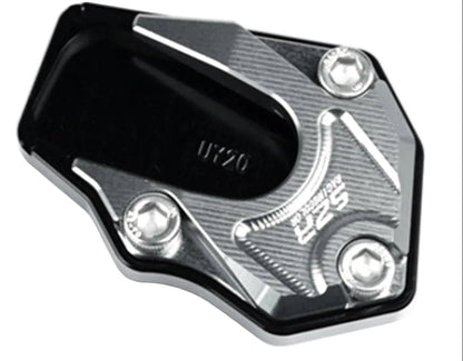 Motorcycle Kickstand Extension Pad Aluminum Side Stand Plate