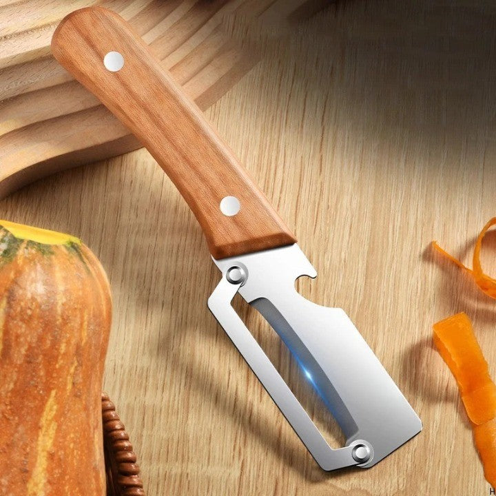 Multi Blade Stainless Steel Vegetable Peeler with Ergonomic Handle