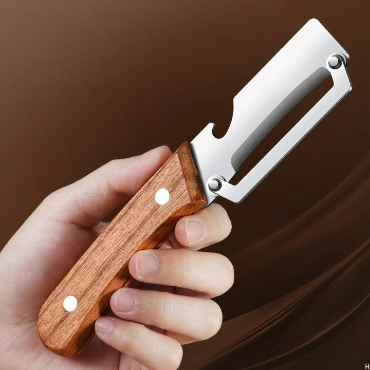 Multi Blade Stainless Steel Vegetable Peeler with Ergonomic Handle