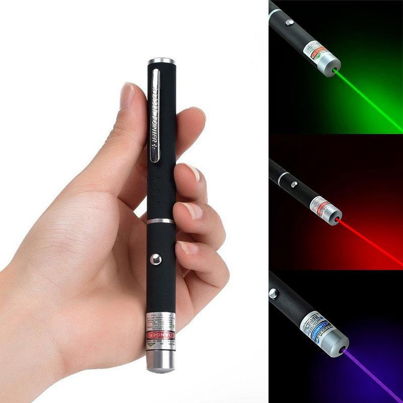 Multi Color Laser Pointer Red Green Blue Violet