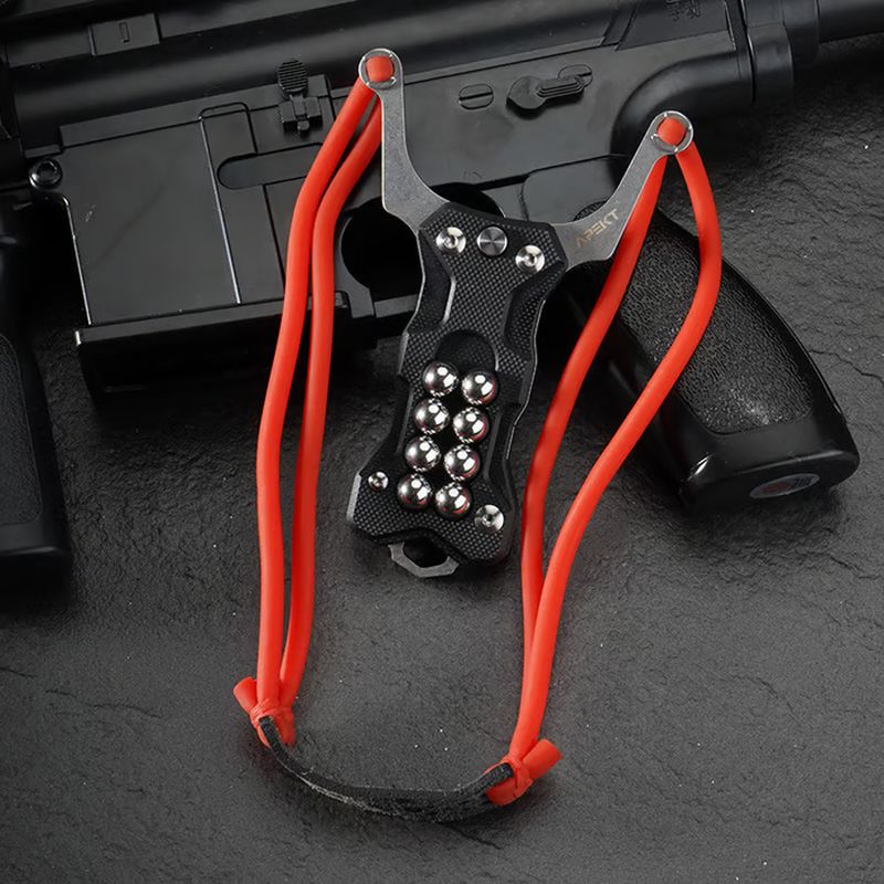 Multi Function Folding EDC Tool With Slingshot Design