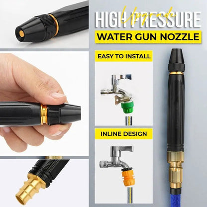 Multi-Jet High Pressure Garden Hose Cleaning Nozzle
