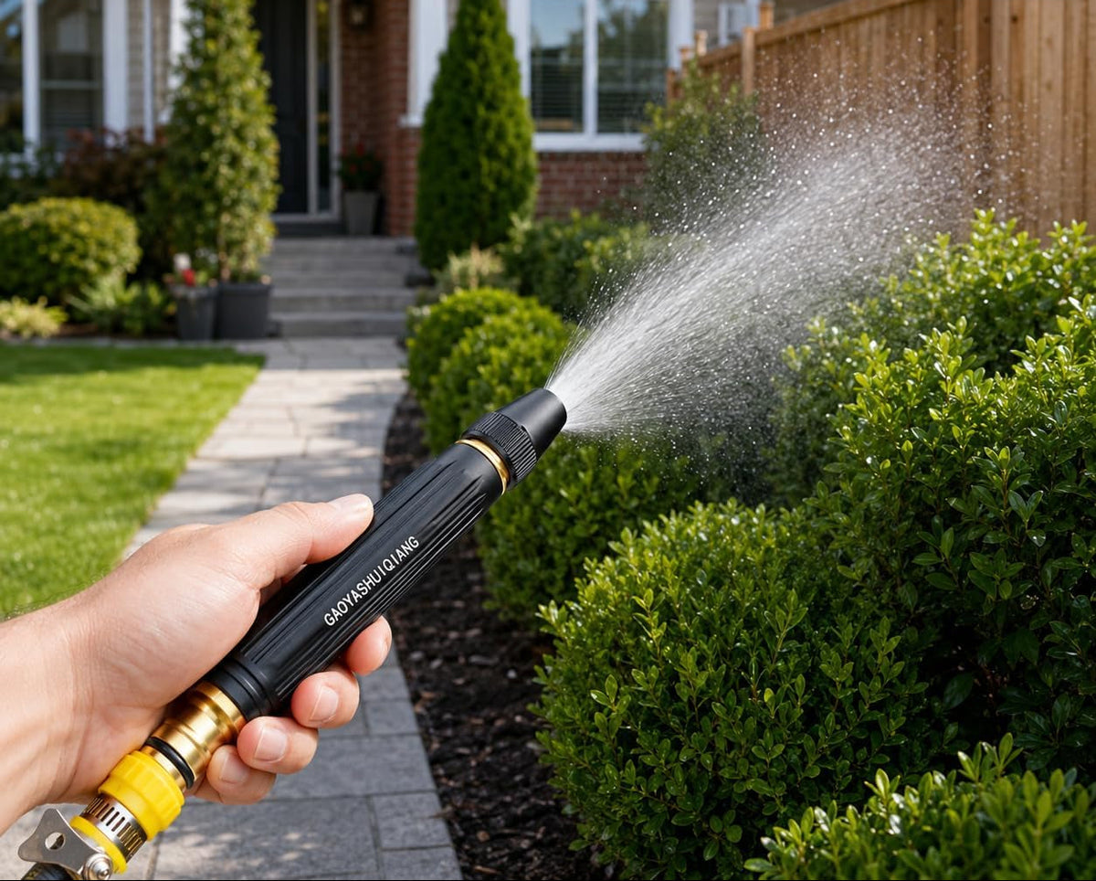 Multi-Jet High Pressure Garden Hose Cleaning Nozzle