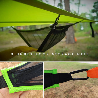 Multi-Person Camping Hammock Outdoor Tree Tent Shelter