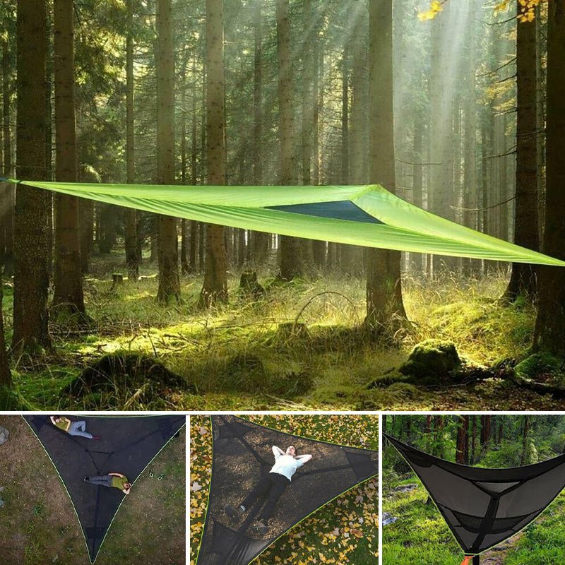 Multi-Person Camping Hammock Outdoor Tree Tent Shelter
