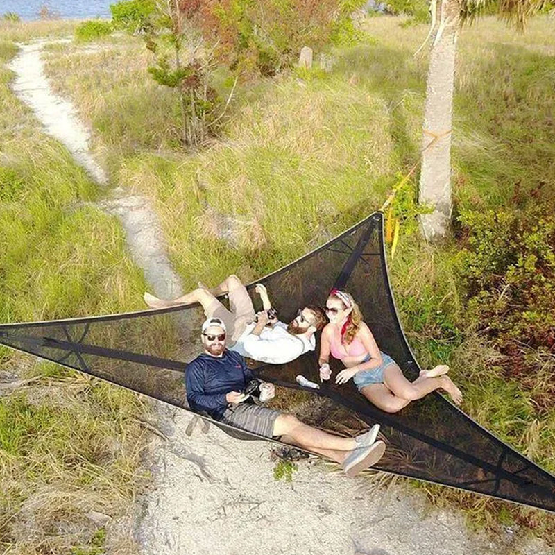 Multi-Person Camping Hammock Outdoor Tree Tent Shelter