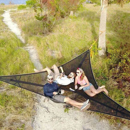 Multi-Person Camping Hammock Outdoor Tree Tent Shelter