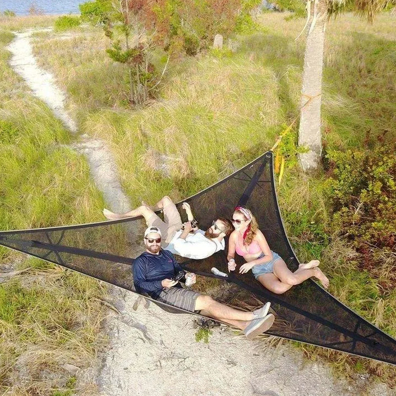 Multi-Person Camping Hammock Outdoor Tree Tent Shelter