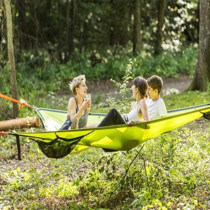 Multi-Person Camping Hammock Outdoor Tree Tent Shelter