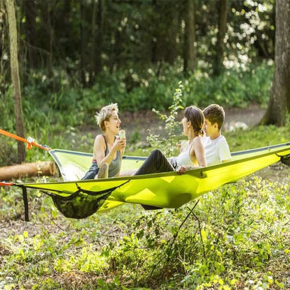 Multi Person Camping Hammock with Three Point Anchor Support