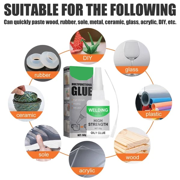 Multi Surface Repair Adhesive Clear Bond Formula