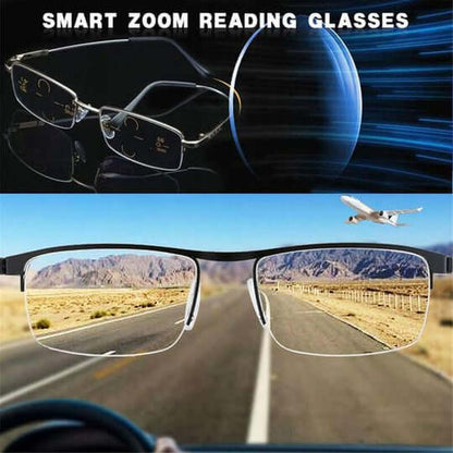 Multifocal Reading Glasses with Blue Light and UV Protection
