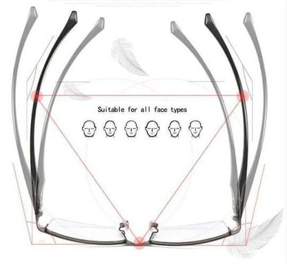 Multifocal Reading Glasses with Blue Light and UV Protection