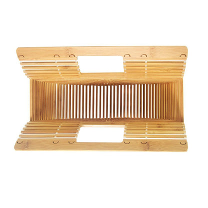 Natural Bamboo Woven Women's Handbag