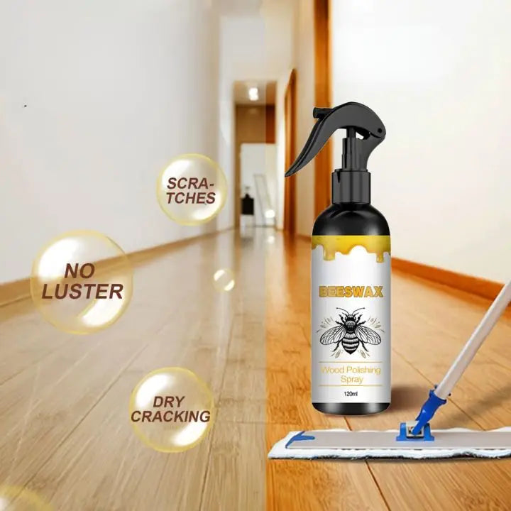 Natural Beeswax Wood Polish Spray