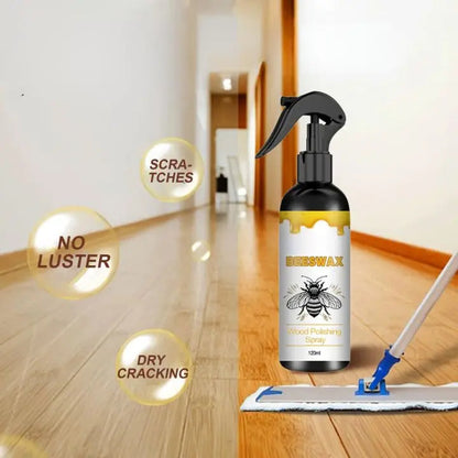 Natural Beeswax Wood Polish Spray