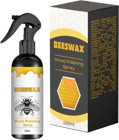 Natural Beeswax Wood Polish Spray