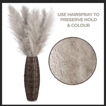 Natural Dried Pampas Grass Bouquet 80 cm