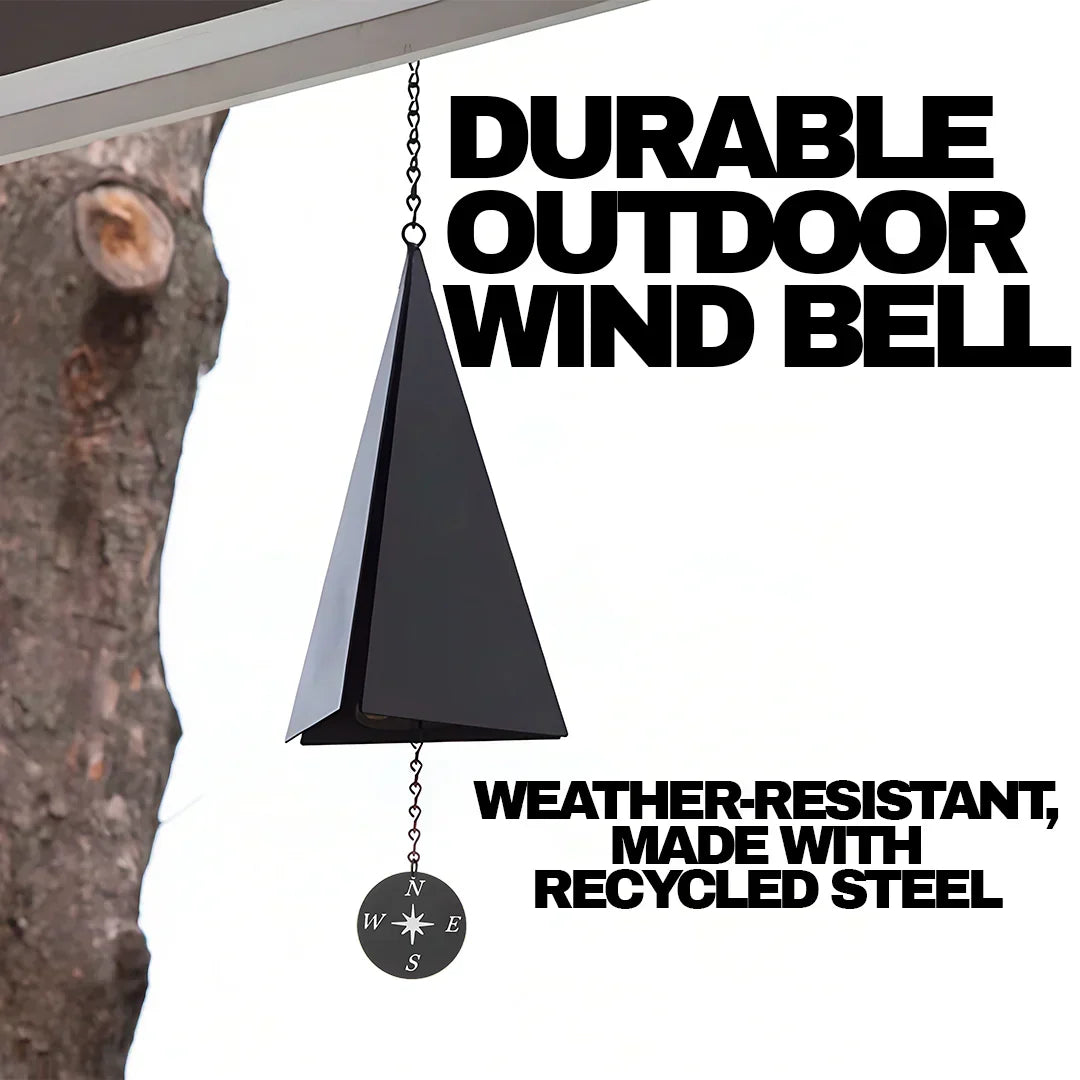 Nautical Steel Wind Bell Outdoor Garden Chime