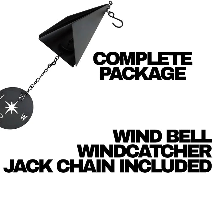 Nautical Steel Wind Bell Outdoor Garden Chime