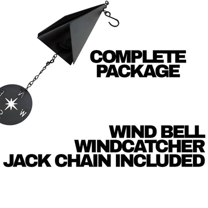 Nautical Steel Wind Bell Outdoor Garden Chime