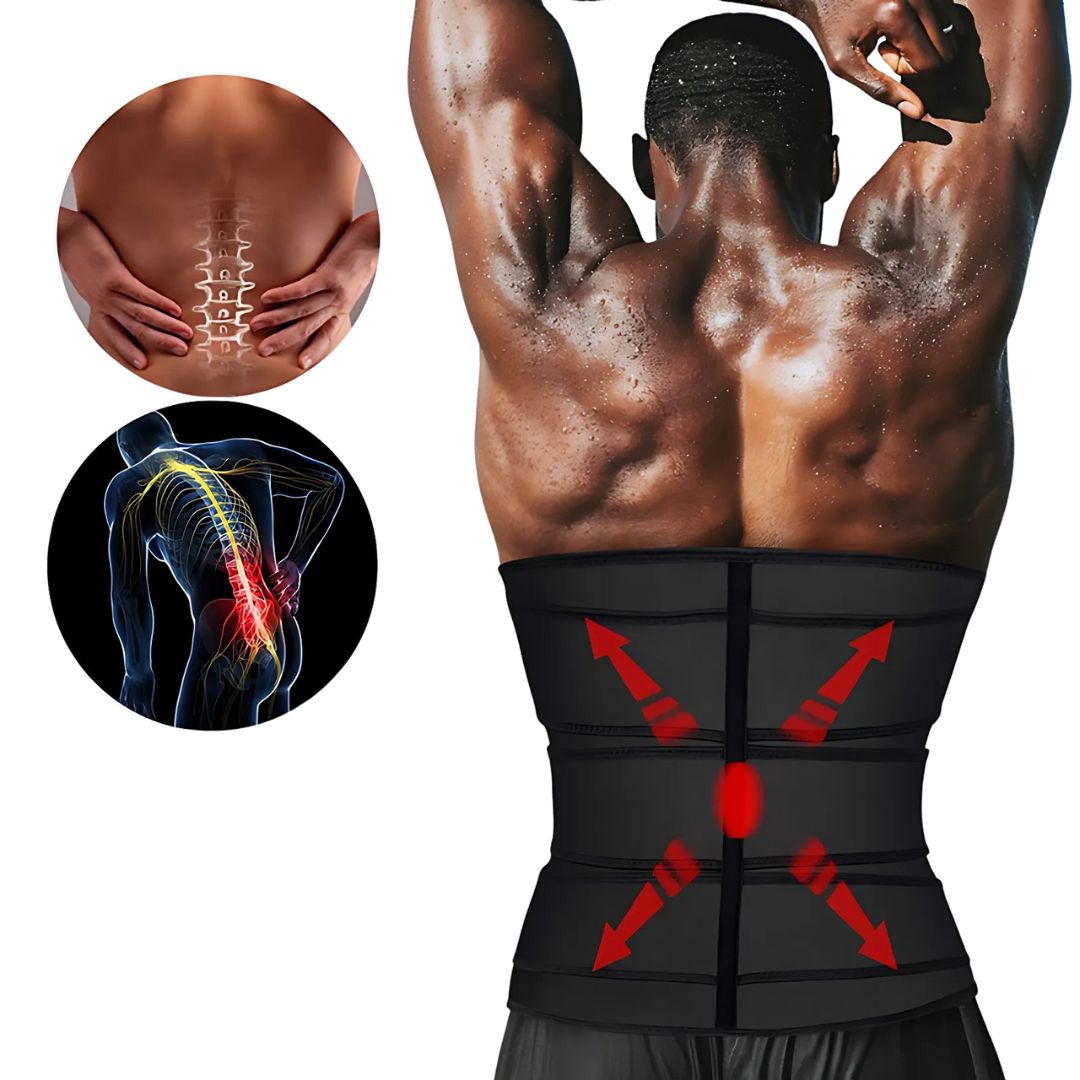 Neoprene Waist Trainer Belt Triple Compression Body Shaper