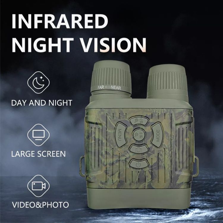 Night Vision Binoculars with Infrared HD Viewing Display