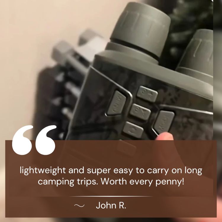 Night Vision Binoculars with Infrared HD Viewing Display