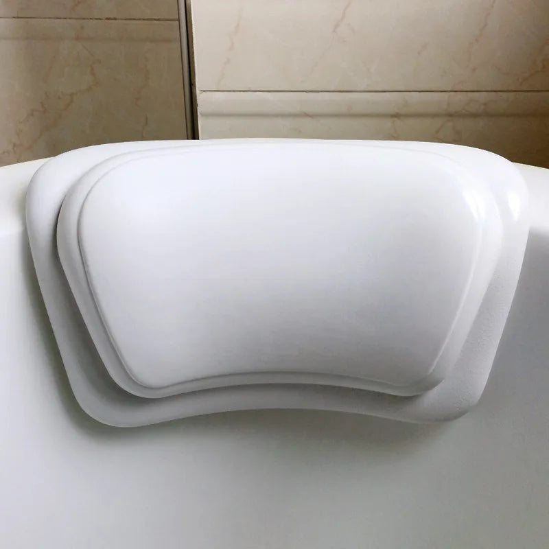 Non Slip Waterproof Bath Pillow with Silicone Foam