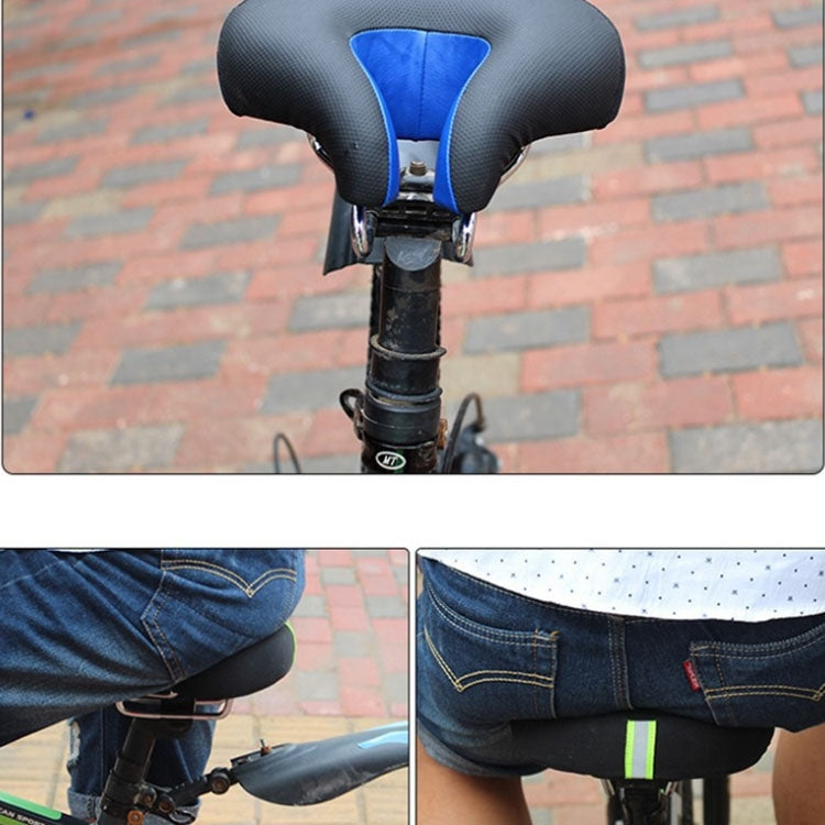 Nose-Less Mountain Bike Saddle With Thick Soft Padding