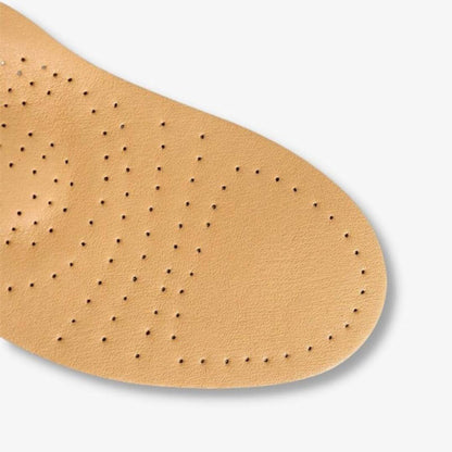Orthopedic Leather Shoe Insoles with Arch Support