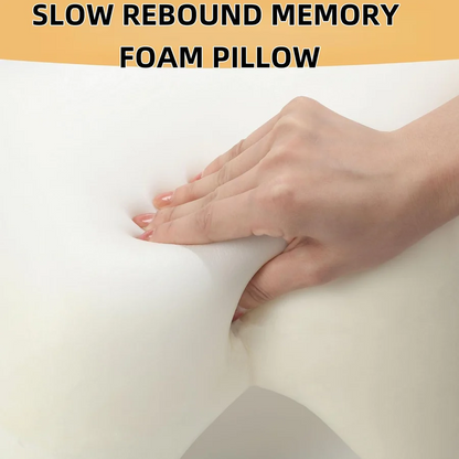 Orthopedic Memory Foam Couple Pillow with Arm Tunnel Design