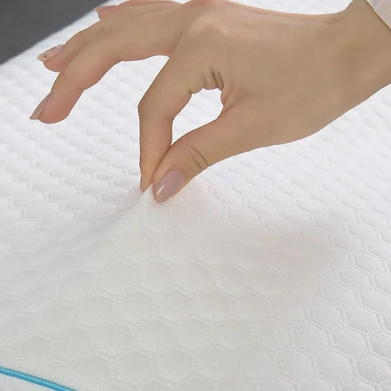 Orthopedic Memory Foam Couple Pillow with Arm Tunnel Design
