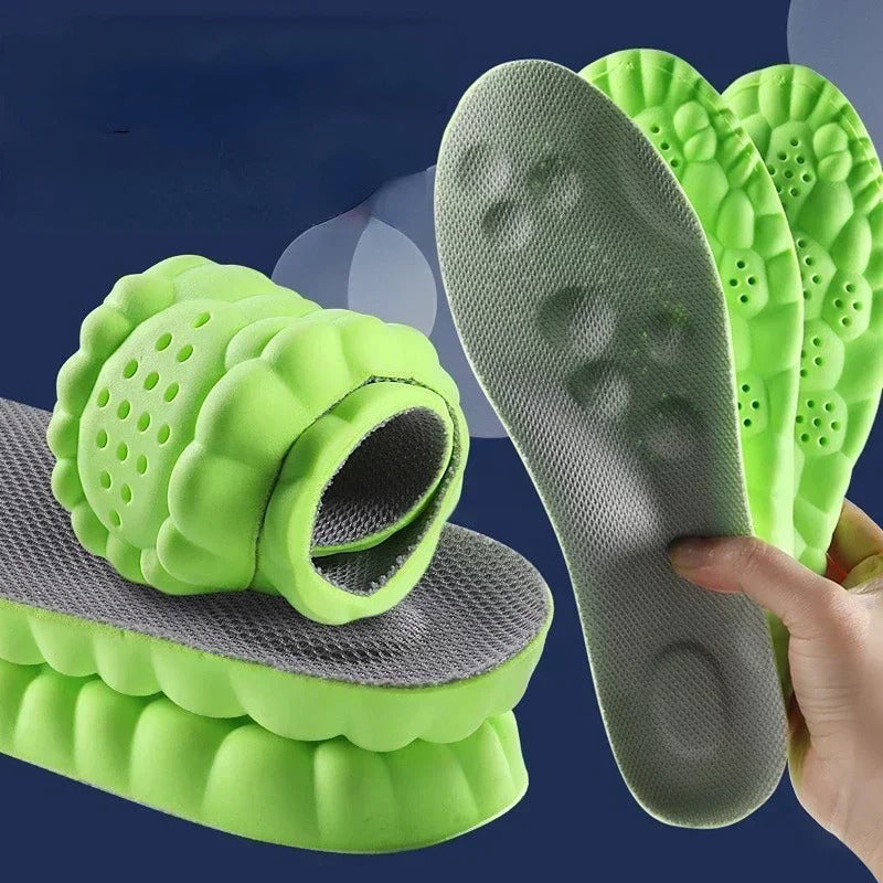 Orthopedic Memory Foam Insoles for Flat Feet with Arch Support