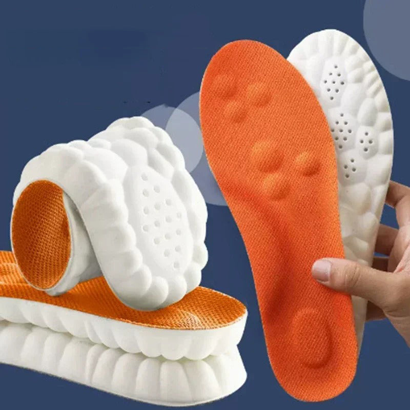 Orthopedic Memory Foam Insoles for Flat Feet with Arch Support